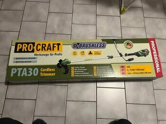 Nový Aku křovinořez Procraft PTA30
