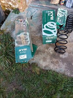 Audi A6 C4 - přední tlumiče a přední a zadní pružiny