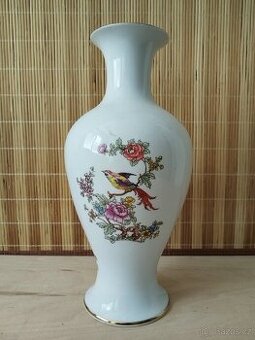 porcelánová VÁZA, v - 40cm, zn. Holloháza