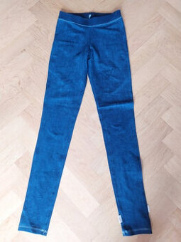 DŽÍNOVÉ LEGÍNY FARMERS, vel. 158