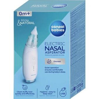 Elektrická nosní odsávačka Easy&Natural