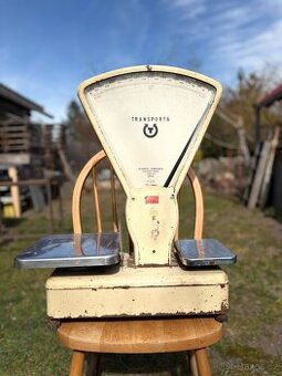 RETRO pultová váha TRANSPORTA (Vítkovice)