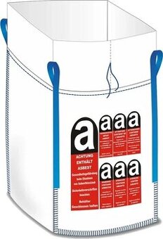 Big BAG na likvidaci azbestu + ochranný oblek