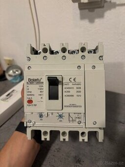 NOVÝ výkonový jistič MCCB 125A 4P (50kA) – Bolartu