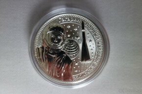 Investiční stříbro: 1 oz mince Gagarin Interkosmos - 1