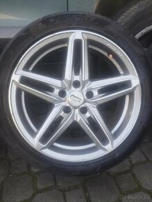 Alu kola r18 5x112 + gumy 245/40 letni