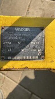 Vybrační deska Wacker Neuson 1600 Kg