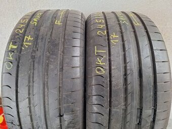 Prodám letní pneu 245/45/17 Sava