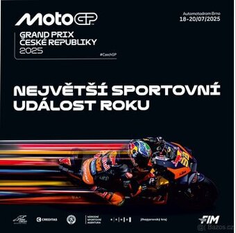 Vstupenka Moto GP Brno 2025