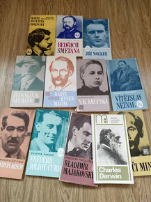 Knihy - Wolker, Mácha, Nezval, Smetana, Borovský - 1