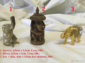 Figurky slonů II.