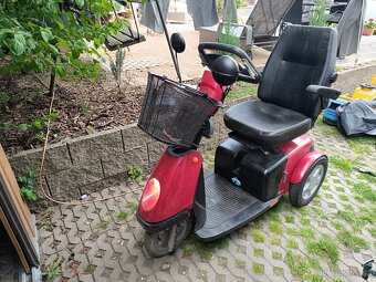 Elektrická tříkolka pro seniory