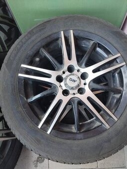 Alu kola 5x100 r15 et35 s letními pneu