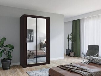 Šatní skříň dub sonoma výška 245/šířka100 - 1