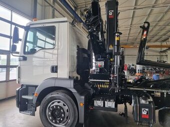 KONTEJNEROVKA MAN S HYDRAULICKOU RUKOU HIAB 158