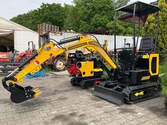 Bagr HN12C, 930 kg, mimoosý dieselový bagřík
