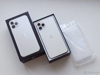 APPLE iPhone 11 Pro 64GB Silver - ZÁRUKA 12 MĚSÍCŮ - KOMPLET