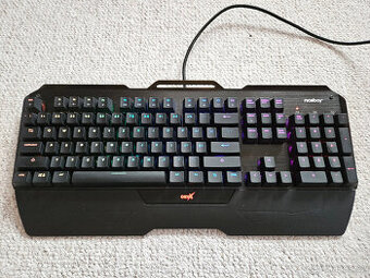 Mechanická klávesnice Niceboy ORYX K600, červené spínače