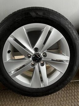 VW disky včetně pneu 205/55 R16, dot 13/23
