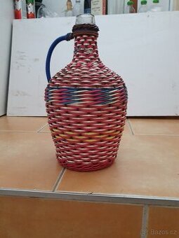 Opletený demižon 3l, 2ks 5l, 20l
