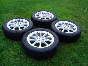 4 XZIMNÍ HLINÍKOVÁ KOLA ŠKODA KAROQ,OCTAVIA IV 215/55 R17