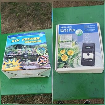Nutrafın Carbo Plus CO2 a Autofood Koi feeder