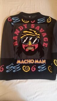 WWE svetr - WWE Macho Man Randy Savage Men's Knitted Jumper