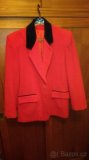 Luxusní červené sako