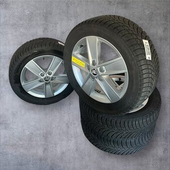 Originální alu kola Škoda 5x112 + zimní 205/55r16