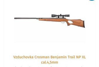 Prodám vzduchovkou crosman Benjamin