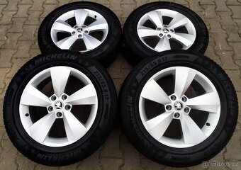 Alu kola originál Škoda Kodiaq 5x112 R17 Nanuq