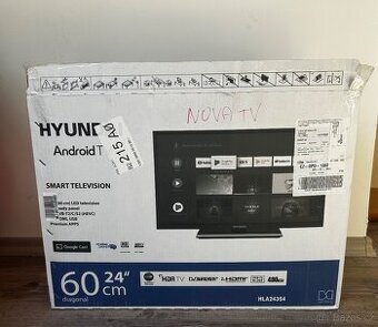 Chytrá televize Hyundai 24” (60 cm) Android TV NOVÁ - 1