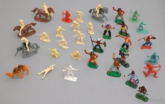 Pevnost s vojáky a indiány - hra pro děti