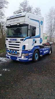 Scania R500  V8 analog tacho