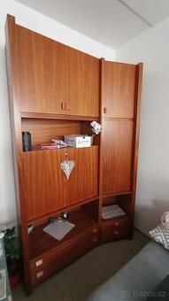 Retro stěna Jantar - 5 ks