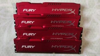 4x4GB 16GB DDR3 1866 HyperX Fury