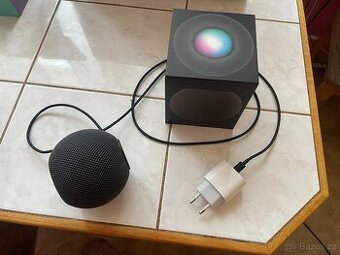 Apple HomePod mini – černý, perfektní stav + originální krab