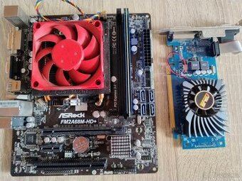 PC komponenty: ASRock FM2A68M / AMD Athlon X4 845