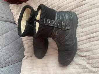 DÁMSKÉ KOTNÍKOVÉ ZIMNÍ KOZAČKY RIEKER, vel:39