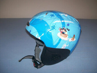 Lyžařská helma  ALPINA  CARAT  FLASH - vel. 51 - 55 cm (děts
