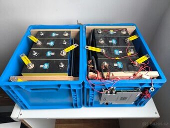 DYI LiFePo4 bateriový pack 24 V s balancerem JIKONG 100A