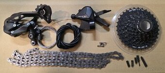 Shimano ALIVIO 9s komplet - z nového kola