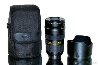 Nikon AF-S Nikkor 24-70mm f/2,8G + Hoya HMC NEPOUŽÍVANÝ