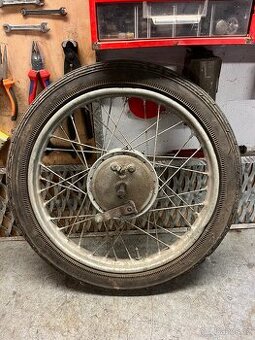 Přední kolo Jawa pionýr