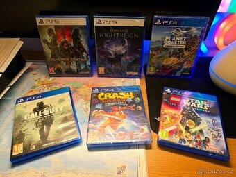 PS4/PS5 HRY CRASH,ELDEN,LEGO, PLANET, DOGMA,CALL OF DUTY