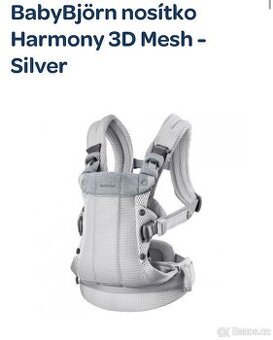 BabyBjorn Harmony 3D Mesh Nosítko
