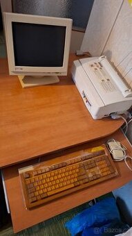 Retro sestava PC 286(25MHz) +monitor,klávesnice,myš,tiskárna