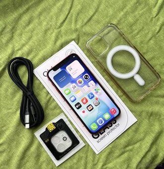 🍏 Apple Iphone 12 Mini 64GB RED 🍎 100% baterie 🔋 - 1