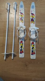 Dětské lyže plastové