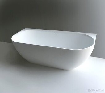 Volně stojící vana SAT Lesly 170x82 cm - litý mramor